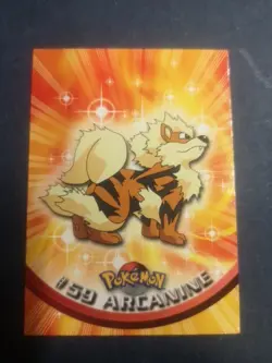 1999 Topps Pokemon Series 1 - Arcanine #59 Blue Logo Non Holo - Image 1