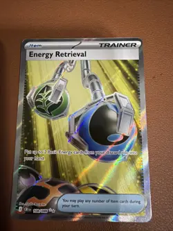 Energy Retrieval - 108/086 Chaos Rising Full Art, Pokemon TCG - Image 1