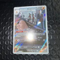 Pokemon TCG Team Rocket's Dugtrio 239/217 Me: Ascended Heroes Holo FAST SHIPPING - Image 2