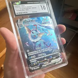 Pokemon Vaporeon VMAX Eevee Advanced Gift Box Holo 006/009 CGC 10 Chinese - Image 4