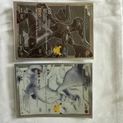 2011 Pokemon Celebrations TCG: Zekrom 114/114 And Reshiram 113/114💎💎 - Image 1