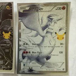 2011 Pokemon Celebrations TCG: Zekrom 114/114 And Reshiram 113/114💎💎 - Image 3
