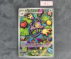 Me02: Phantasmal Flames Pokemon TCG Ambipom 107 NM/MINT #2 - Image 1