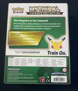 Pokemon TCG Shaymin Mythical Pokemon Collection Box Booster Promo XY115 - Image 2