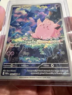 ENGLISH Pokemon TCG Perfect Order Clefairy illustration Rare 094/088 - Image 1