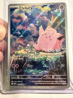 ENGLISH Pokemon TCG Perfect Order Clefairy illustration Rare 094/088 - Image 2