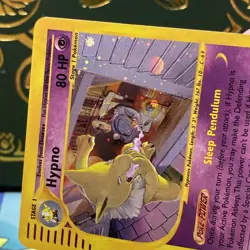 Pokemon 2002 Hypno H12/H32 Aquapolis Holo SWIRL LP - Image 4