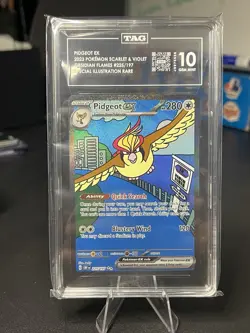 Pokemon Pidgeot ex 225/197 Obsidian Flames Special Illustration TAG 10 - Image 4