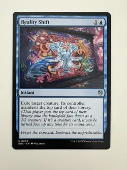 Reality Shift MTG Magic the Gathering Card NM Near Mint DRC - Image 1