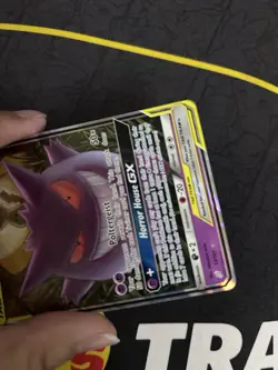 Pokemon Gengar & Mimikyu GX Tag Team 53/181 Ultra Rare Team Up LP Condition - Image 5