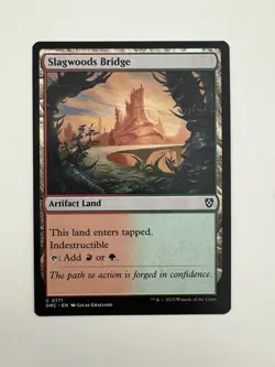 Slagwoods Bridge MTG Magic the Gathering Card NM Near Mint DRC - Image 1