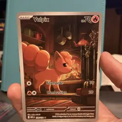 The Pokemon Company Vulpix 138/132 ME01 Mega Evolution Holo Illus Rare 70HP - Image 1