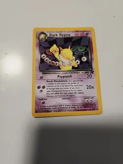 Pokemon TCG Dark Hypno Team Rocket 9/82 Holo Unlimited Holo Rare - Image 1