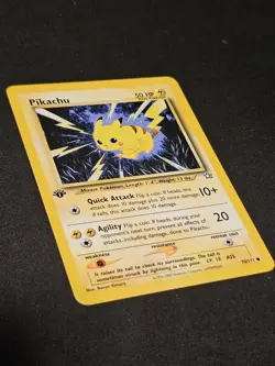 Pokemon TCG Pikachu 70 1st Edition Neo Genesis Mint Near Mint - Image 2