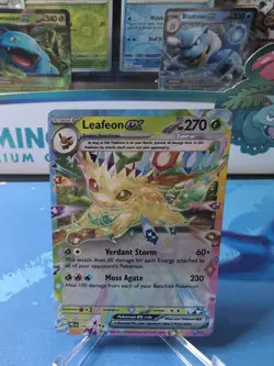 Leafeon ex 006/131 SV Prismatic Evolutions Double Rare Pokemon NM - Image 1