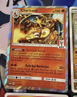 Pokemon KFC promo sealed pack unopened Pikachu, Charizard, Mewtwo Indonesia New - Image 4