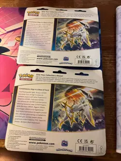 Brilliant Stars Pokemon Sword & Shield Leafeon & Glaceon 3 Pack Blister Lot Of 2 - Image 2