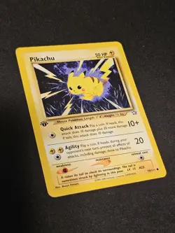 Pokemon TCG Pikachu 70 1st Edition Neo Genesis Mint Near Mint - Image 2