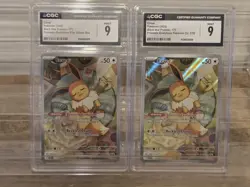 CGC 9 Eevee 173 SVP Prismatic Evolutions Promo Pokemon CenterSequential Slab Lot - Image 1
