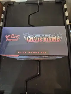 Pokemon Mega Evolution Chaos Rising Elite Trainer Box Factory Sealed ETB in Hand - Image 2