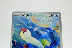 Pokemon TCG Scarlet & Violet Base Wiglett 206/198 Illustration Rare IR NM - Image 2