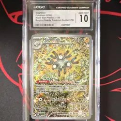 Pokemon Center TCG Magneton 159 Sv Promo Holo CGC 10 English - Image 1