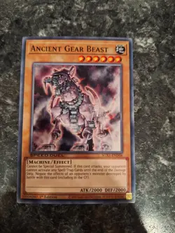 Ancient Gear Beast SGX1-END06 Common Yu-Gi-Oh! Yugioh! 1st Edition - Image 1