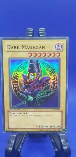 Yugioh! Dark Magician - SYE-001 Super Rare 1st ed. FREE SHIPPING and BONUS! - Image 1