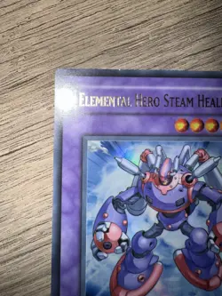 Elemental Hero Steam Healer – DP1‑EN013 – 1st Edition – Super Rare – LP - Image 5
