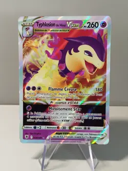 POKEMON FR Card - Hisui's Typhlosion VStar 054/189 Radiant Stars - Image 1