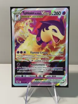 POKEMON FR Card - Hisui's Typhlosion VStar 054/189 Radiant Stars - Image 3