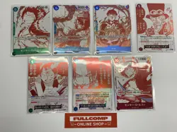 ONE PIECE Card Game 3rd Anniversary Campaign Promo 7cards Complete Set Japanese - Image 1