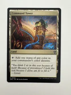 Command Tower MTG Magic the Gathering Card NM Near Mint DRC - Image 1