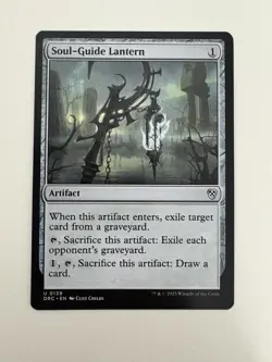 Soul-Guide Lantern MTG Magic the Gathering Card NM Near Mint DRC - Image 1