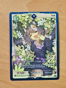 Tob 9 Non-Holo Card First (1st) Edition Rising Stars GamerSupps VCard 044/190 - Image 2