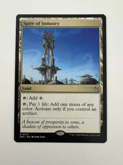 Spire of Industry MTG Magic the Gathering Card NM Near Mint DRC - Image 1
