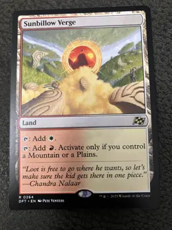 Sunbillow Verge - N/M - Aetherdrift - MTG Magic The Gathering Card - Image 1
