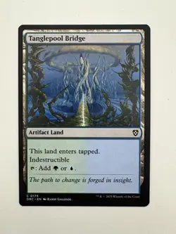 Tanglepool Bridge MTG Magic the Gathering Card NM Near Mint DRC - Image 1