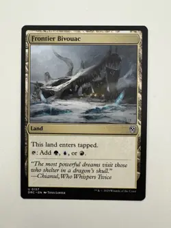 Frontier Bivouac MTG Magic the Gathering Card NM Near Mint DRC - Image 1