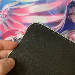 Overwatch D.va mercy Kiriko Rubber Playmat Play Mat Tcg Trading Card Game Mouse - Image 4