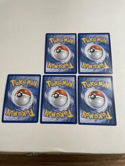 Pokemon TCG XY Black Star Promo 5 Card EX Lot - Delphox, Chesnaught, and More LP - Image 2