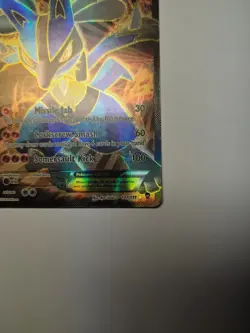 Pokemon TCG Lucario EX Holo Full Art Ultra Rare Card 107/111 - Image 3