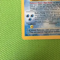 Blastoise 2/102 Pokemon Celebrations Classic Collection Holo Card - Image 3