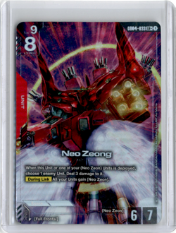 Neo Zeong GD04-033 LR+ NM Gundam Card Game Phantom Aria - Image 1