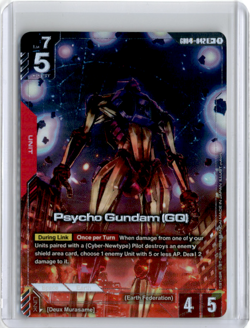 Gundam TCG Card Game Phantom Aria GD04-042 U+ Psycho Gundam - English - Image 1