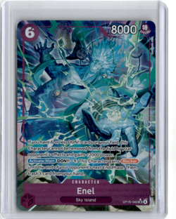 2026 ONE PIECE Card Enel SR OP15-060 Adventure on KAMI’s Island NM Alt Art - Image 1