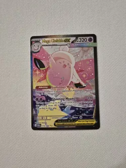 Mega Clefable EX 119/088 Holo English Pokemon TCG Card 320 HP Psychic - Image 1