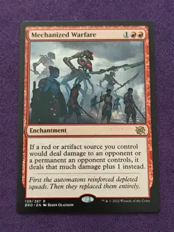Mechanized Warfare - The Brothers' War: #139, Magic: The Gathering NM R238 MTG - Image 1