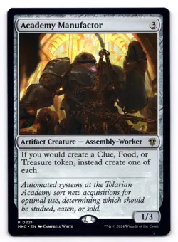 Academy Manufactor NM Commander: Murders at Karlov Manor 0221 MTG pack fresh - Image 1