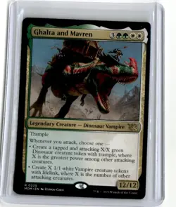 March of the Machine #225 Ghalta and Mavren Rare - Image 1